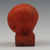 Cowan Elephant Paperweight mar