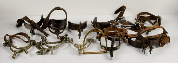 Cowboy Spurs and Stirrup Seven