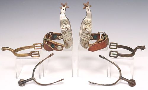 COWBOY SPURS, KYLE PETTIGREW AND