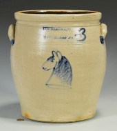 COWDEN & WILCOX STONEWARE JAR