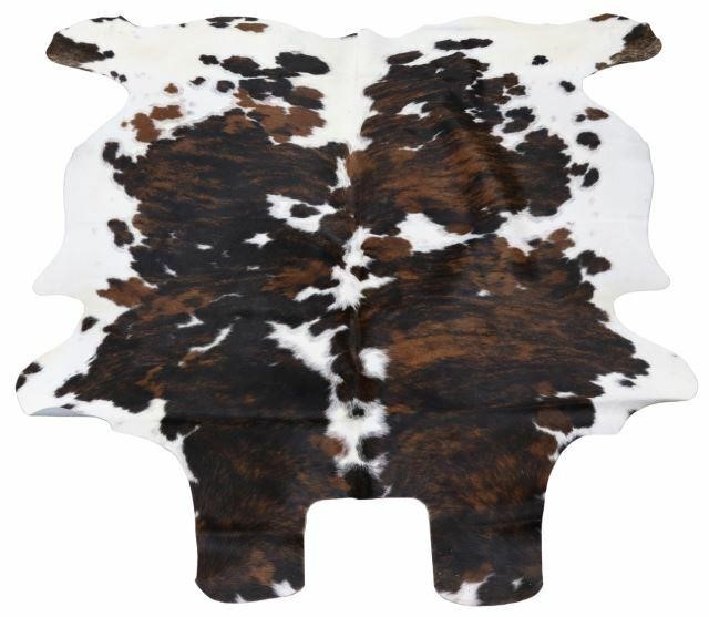 COWHIDE, WHITE, BROWN, BLACK,