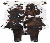 COWHIDE, WHITE, BROWN, BLACK,