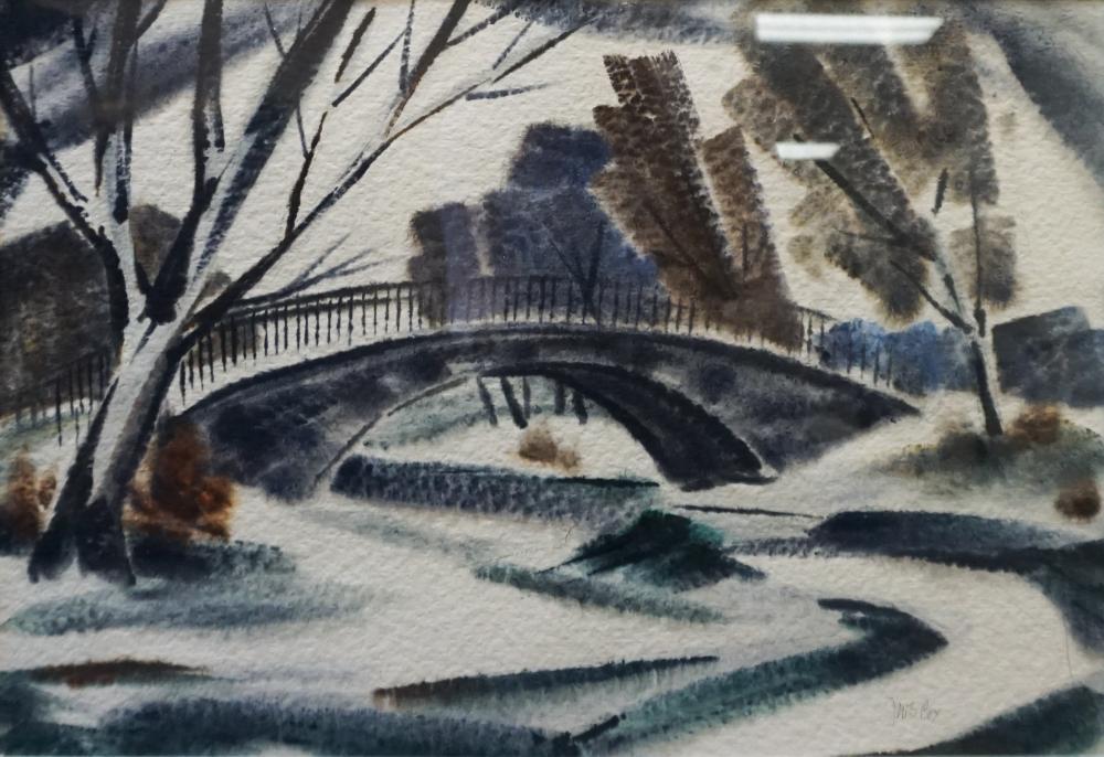 COX, BRIDGE OVER CREEK,