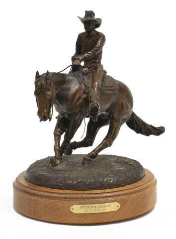 C.R. MORRISON (B.1942) BRONZE,