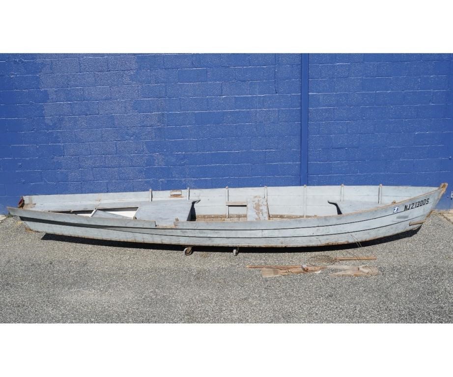 Crabbing skiff, circa 1940,