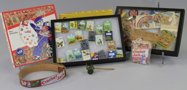 CRACKER JACK AND ASSORTED ITEMS A