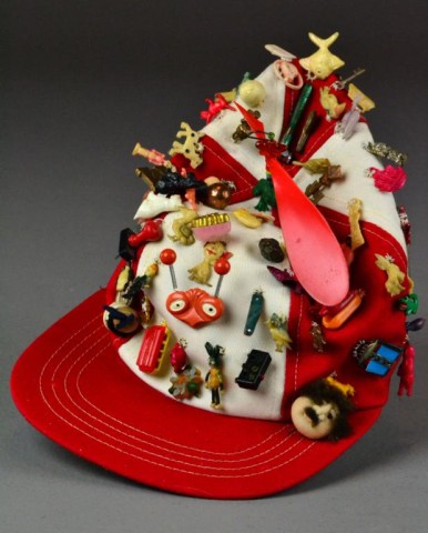 Cracker Jack Prize and Charm Beanie