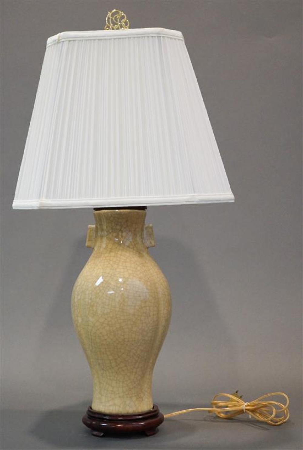 CRACKLEWARE CARAMEL GLAZE CERAMIC