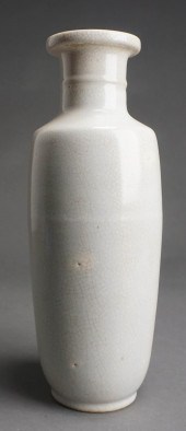 CRACKLEWARE GLAZE VASE (DRILLE