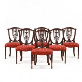 CRAFTIQUE, SET OF SIX HEPPLEWH