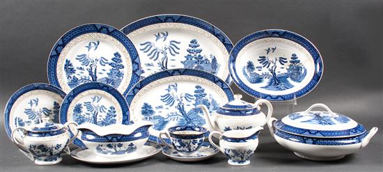 Craftsman china blue transfer