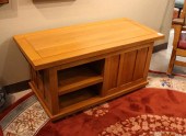 CRAFTSMAN STYLE OAK LIFT-TOP S