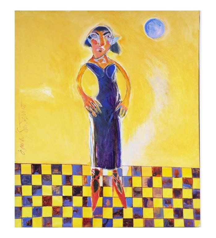 CRAIG RUBADOUX ACRYLIC ON CANVAS
