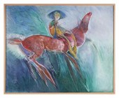CRAIG RUBADOUX OIL ON CANVAS P