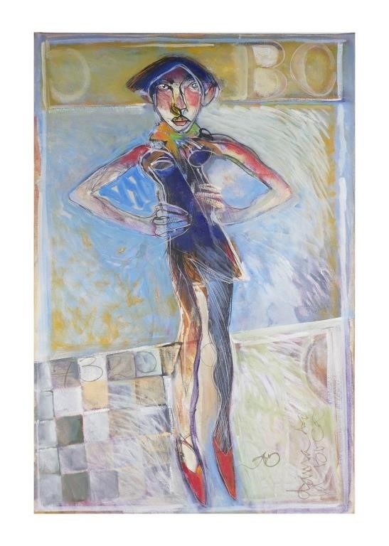 CRAIG RUBADOUX OIL ON CANVAS