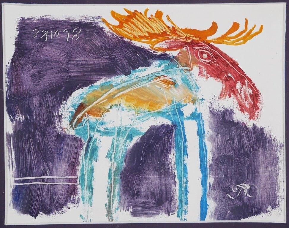 CRAIG RUBADOUX PAINTINGAcrylic,