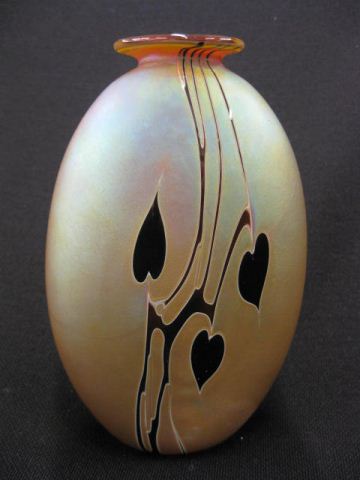 Craig Zweifel Art Glass Vase