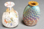 CRAIG ZWEIFEL ART GLASS VASE A