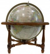 CRAM ANTIQUE 12" GLOBE ON STAN