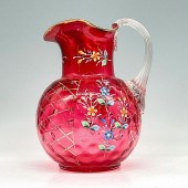 CRANBERRY COIN DOT RUFFLED ENA