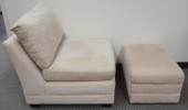 CRATE AND BARREL CREAM UPHOLST