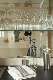 CRATE & BARREL 34-PIECE BAR SE