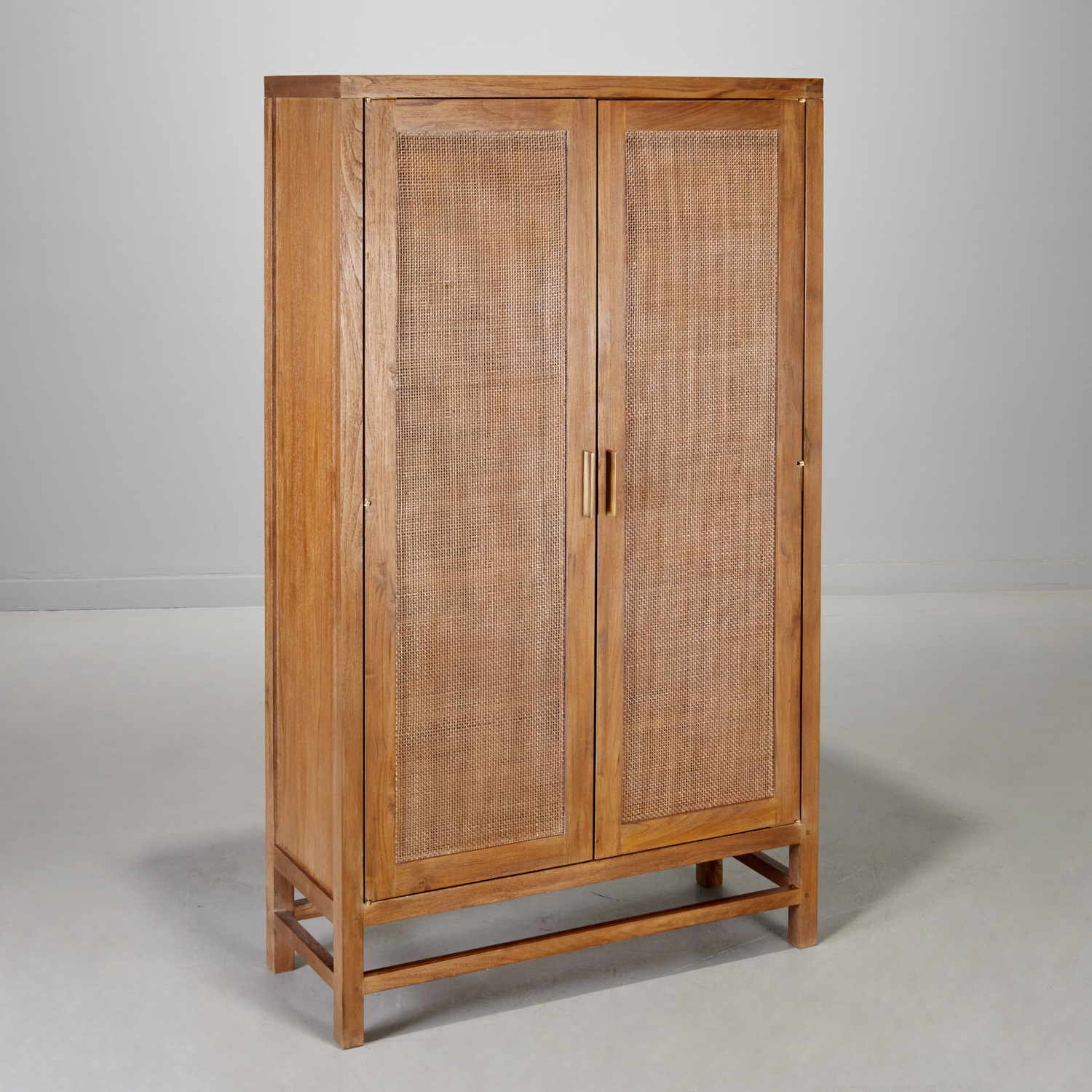 CRATE & BARREL 'BLAKE' TEAK AND