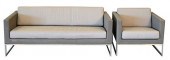 CRATE & BARREL FOUR PIECE OUTD
