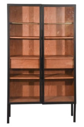 CRATE & BARREL PICKLED OAK AND