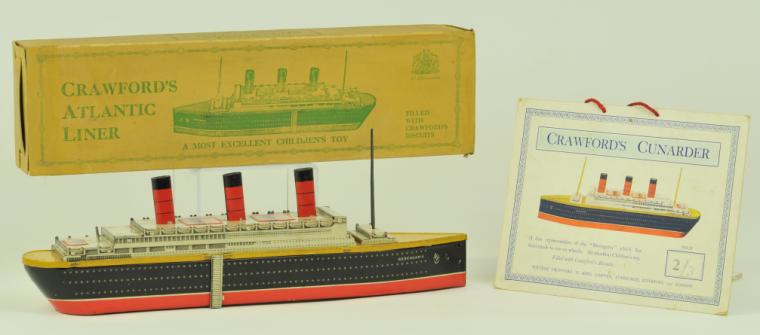 CRAWFORD'S BOXED BERENGARIA BISCUIT