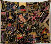 Crazy Quilt American late 19th