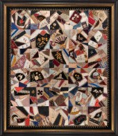 CRAZY QUILT LATE 19TH CENTURY