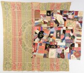 CRAZY QUILT TOPPER & COVERLET1