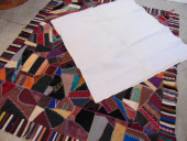 CRAZY QUILT TOPPER TRAPUNTO FA