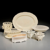 CREAMWARE &AMP; PARIAN PORCELA
