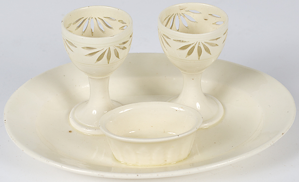 Creamware Desk Set American a