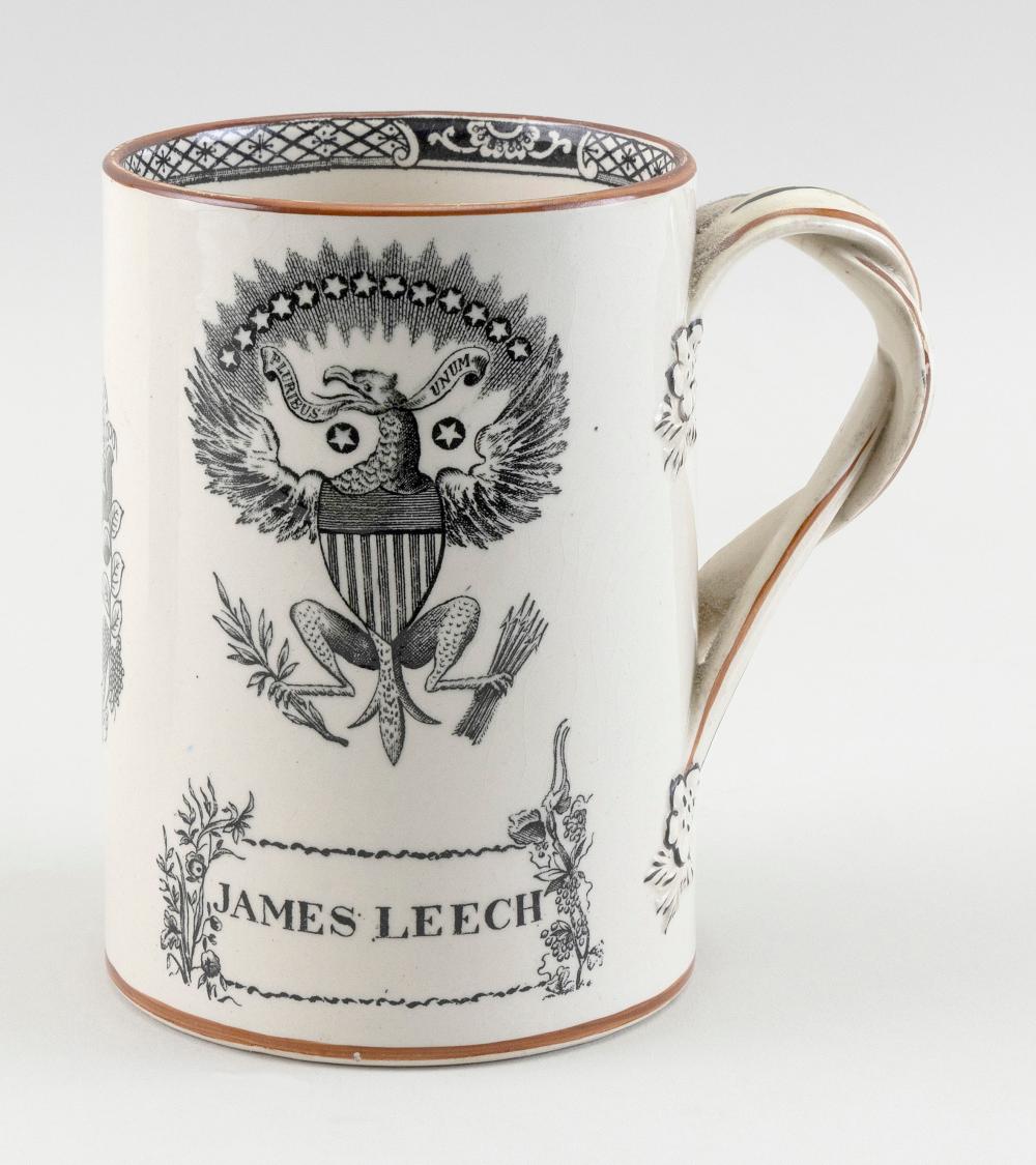 CREAMWARE SOFT-PASTE MUG ENGLAND,