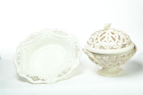 CREAMWARE VEGETABLE AND COMPOTE. 