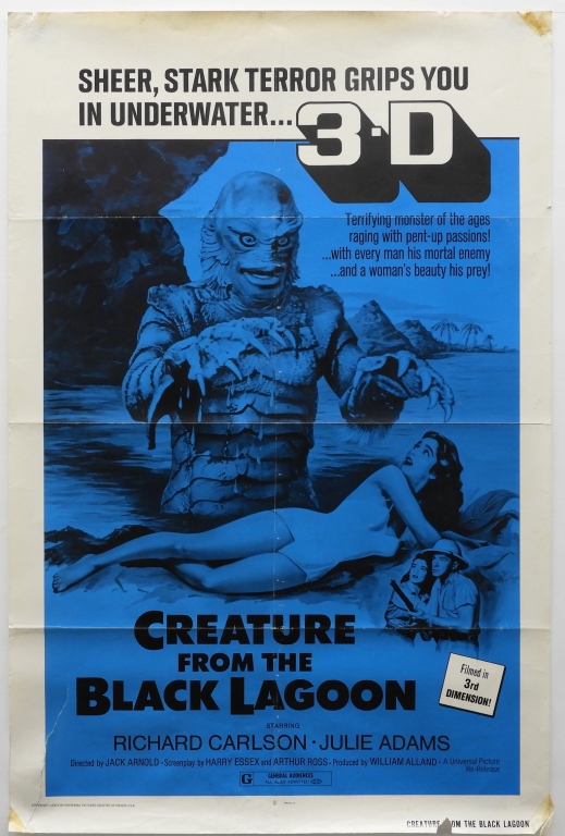 CREATURE FROM THE BLACK LAGOON 1972