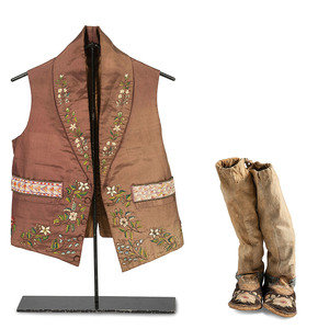 Cree Moosehair Embroidered Boot