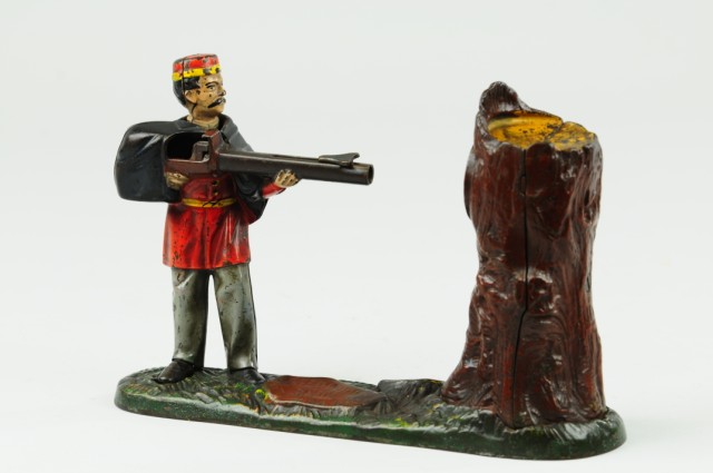 CREEDMOOR MECHANICAL BANK Grey