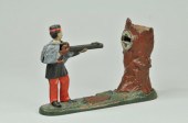 CREEDMOOR MECHANICAL BANK Red
