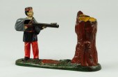 CREEDMOOR MECHANICAL BANK Red