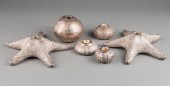 CREEL & GOW SILVERED ECHINODER