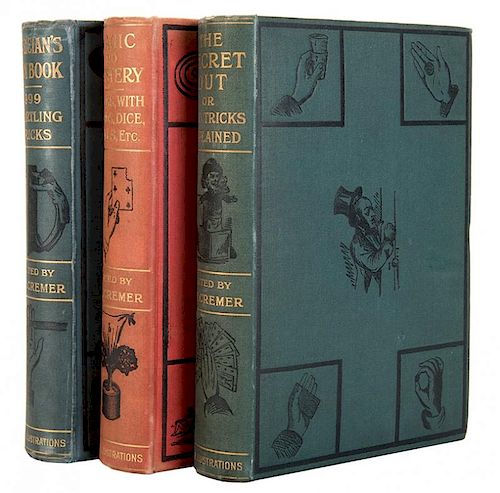 CREMER, W.H. THREE VOLUMES ON