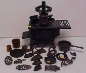 Crescent cast iron child's sto