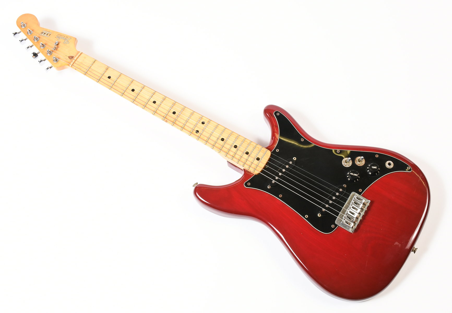 CRIMSON RED FENDER LEAD II ELECTRIC