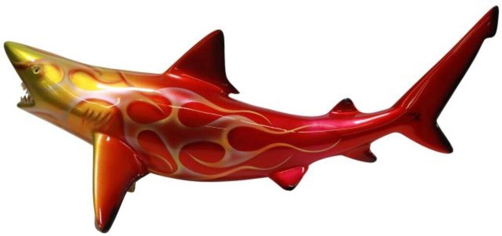 CRIS WOLOSZAK PAINTED FIBERGLASS