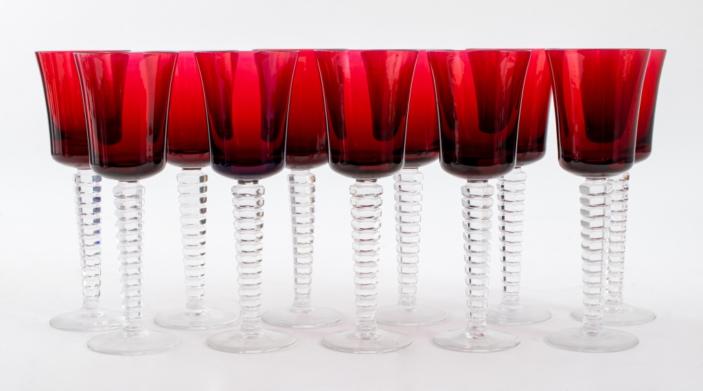 CRISTAL DE SEVRES RED "VERTIGO"