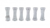 CRISTAL SAINT-LOUIS SET OF 6 P